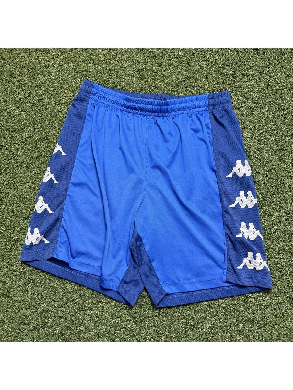 Y2K Kappa Mens Logo Side Logo Shorts Men L 222 Banda Skater Hippop Unlined VTG